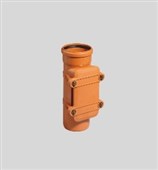 Kanalizace - kanalizační čistící tvarovka KGRE průměr 125mm - obdélníkový uzávěr